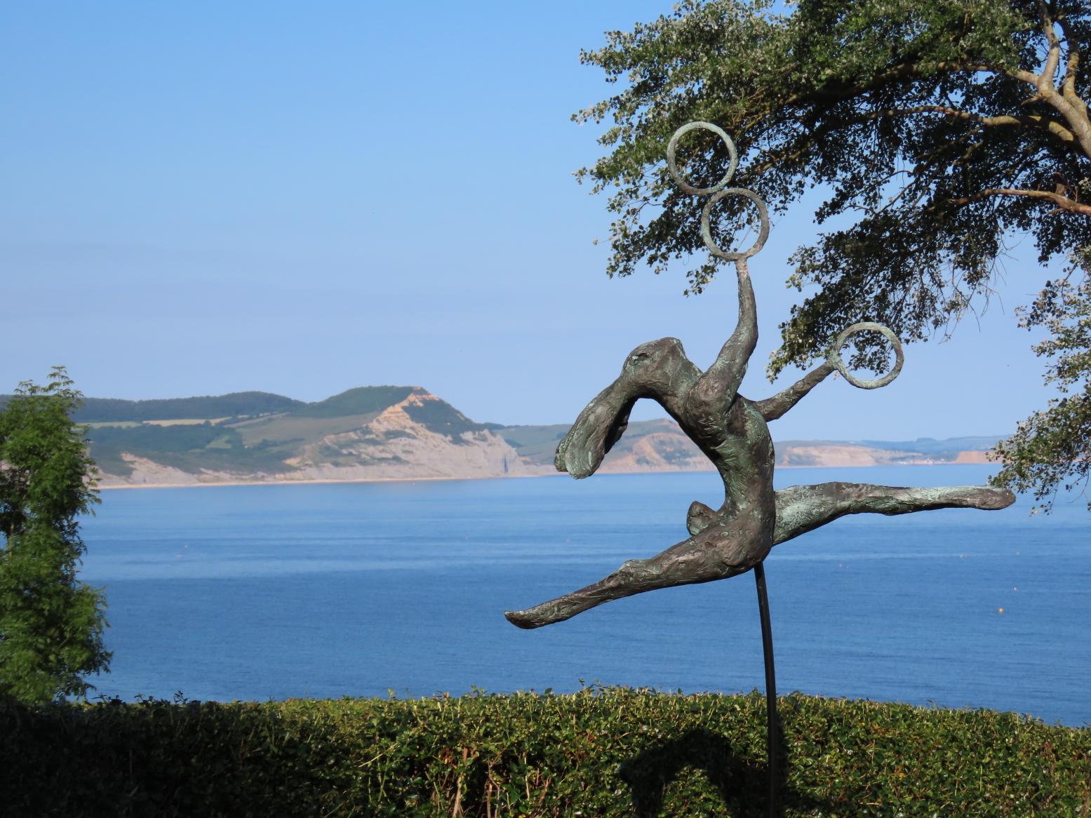 Clare Trenchard's Sculpture in Lyme Regis